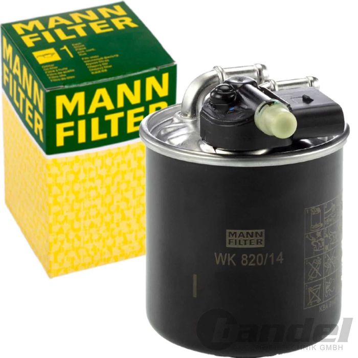 Комплект филтри на MANN за C и Е класа W204 и W212 v6 350 cdi OM 642