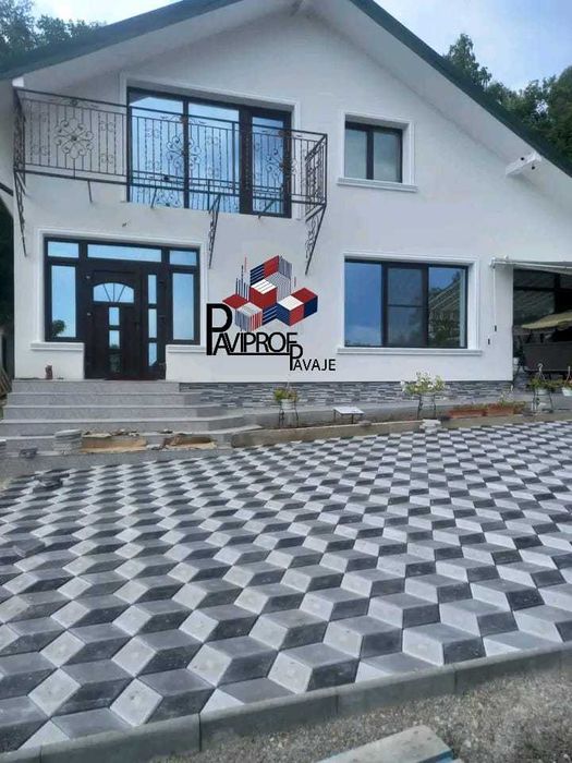 Pavele/capace si coame gard/borduri/montaj