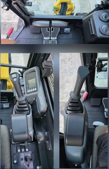 Cabină închisă miniexcavator YANMAR cu 260 ore NOU IMPECABIL