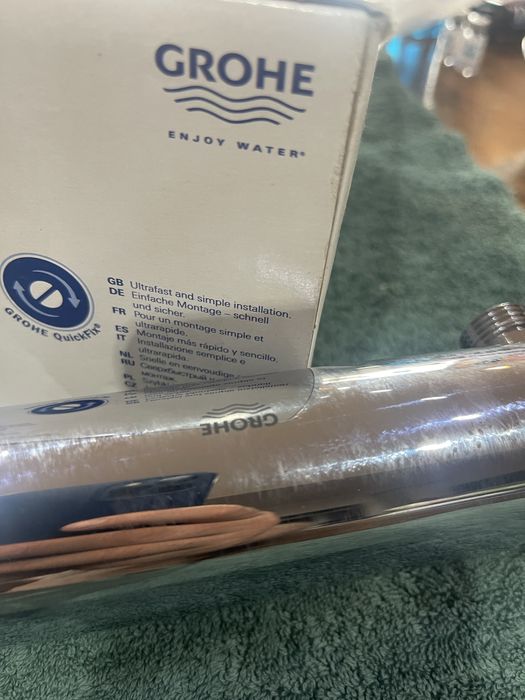 Baterie dus Grohe si Handsgrohe cu termostat noi Germania