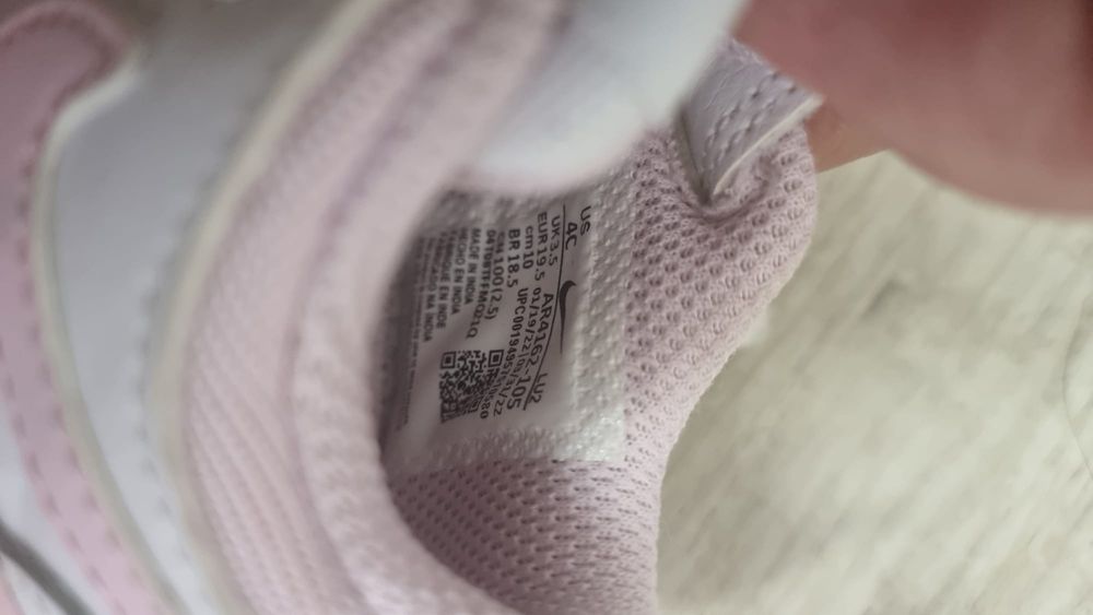 Adidași fetițe alb cu roz