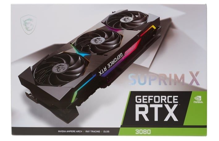 Msi suprim 3080 full box