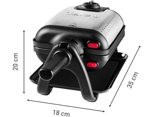 Гофретник Tefal Profi King Size, 1200W,въртящ се двоен