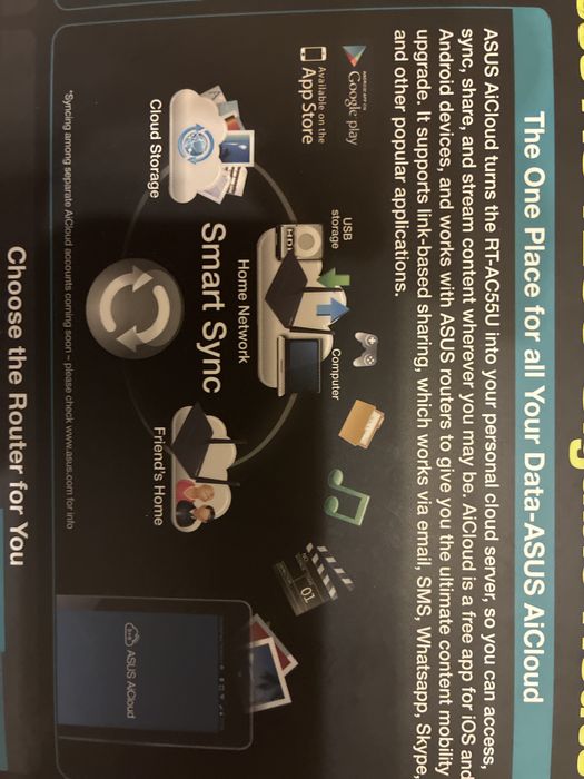 Vand router dual band Asus