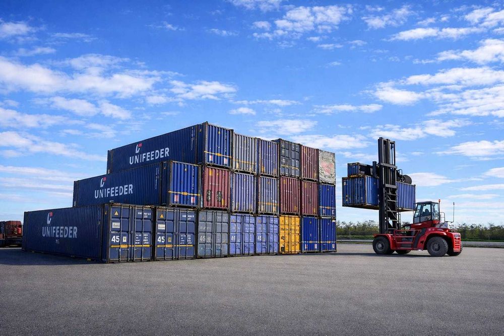 Container maritim  45' - 2.5m latime.13.7m lungime