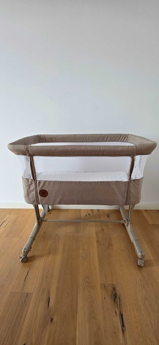 Patut co-sleeper Lionelo Aurora 3 în 1, cu legănare
