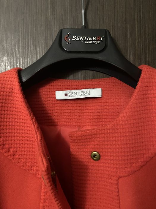 Palton Sentieri rosu corai