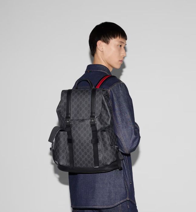 Gucci раница GG Black large backpack