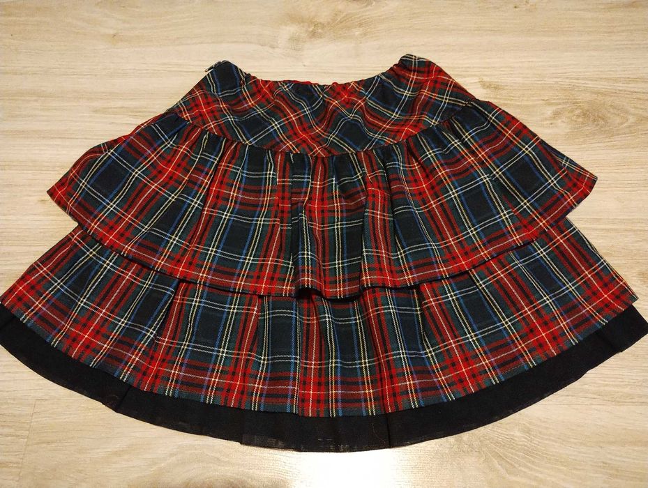 Пола шотландско каре за момиче