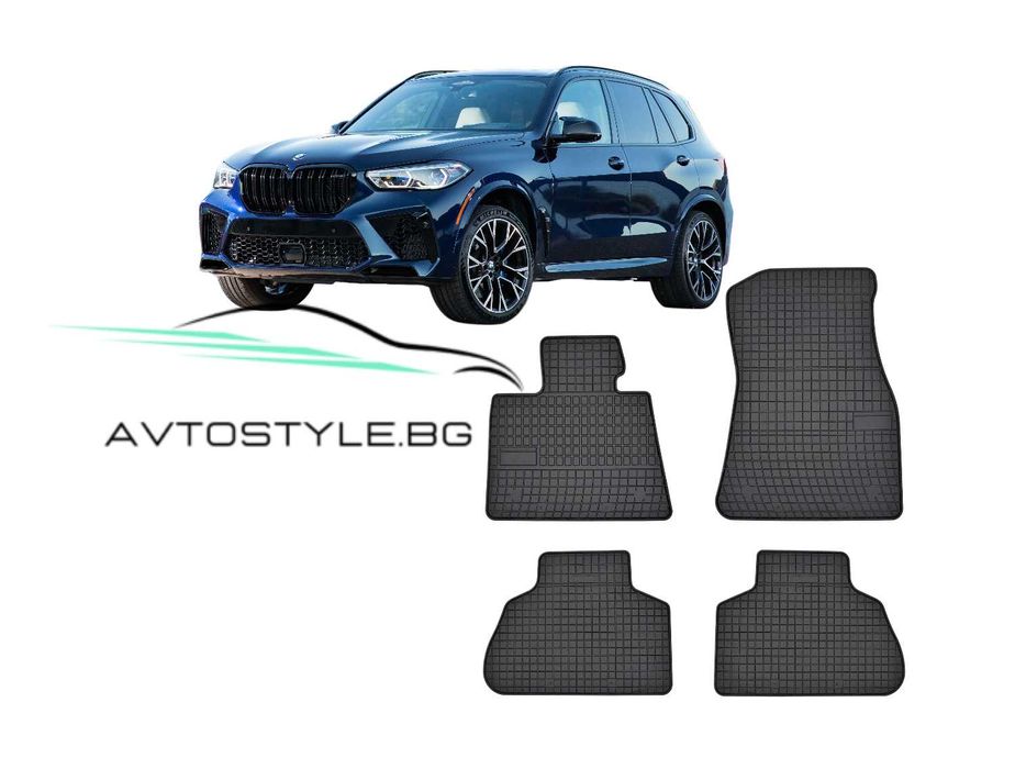 Гумени стелки зa BMW X5 G05, F95 след 2018 г., Frogum
