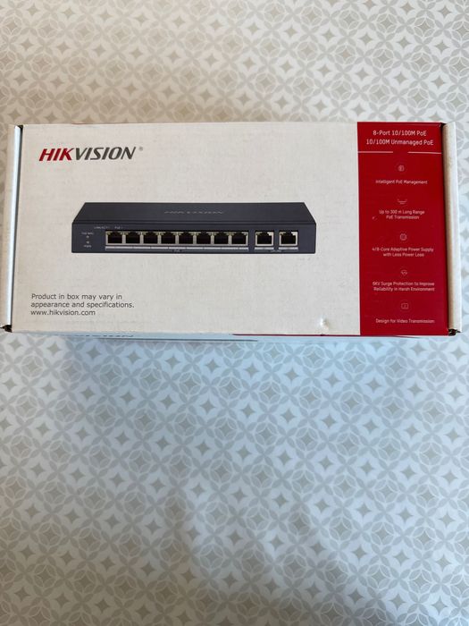Poe коммутатор Hik Vizion