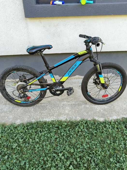 bicicleta copii 20 inch, frane pe disc, suspensie fata