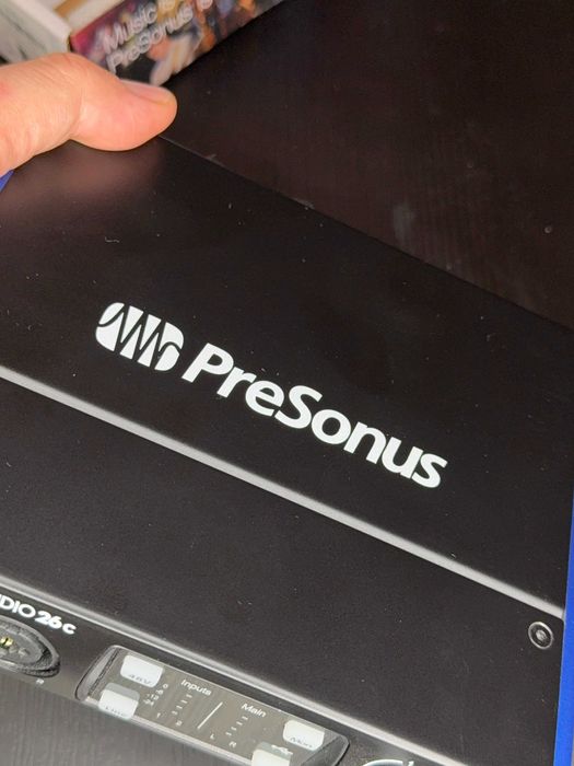 Външна аудио карта PreSonus Studio 26c USB-C аудио интерфейс.