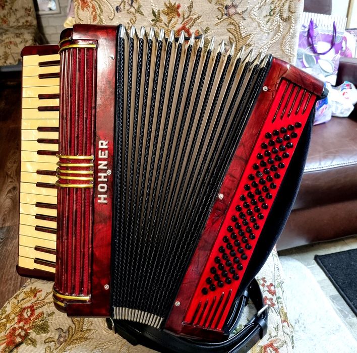Acordeon Hohner vergea Lunga 80 Basi