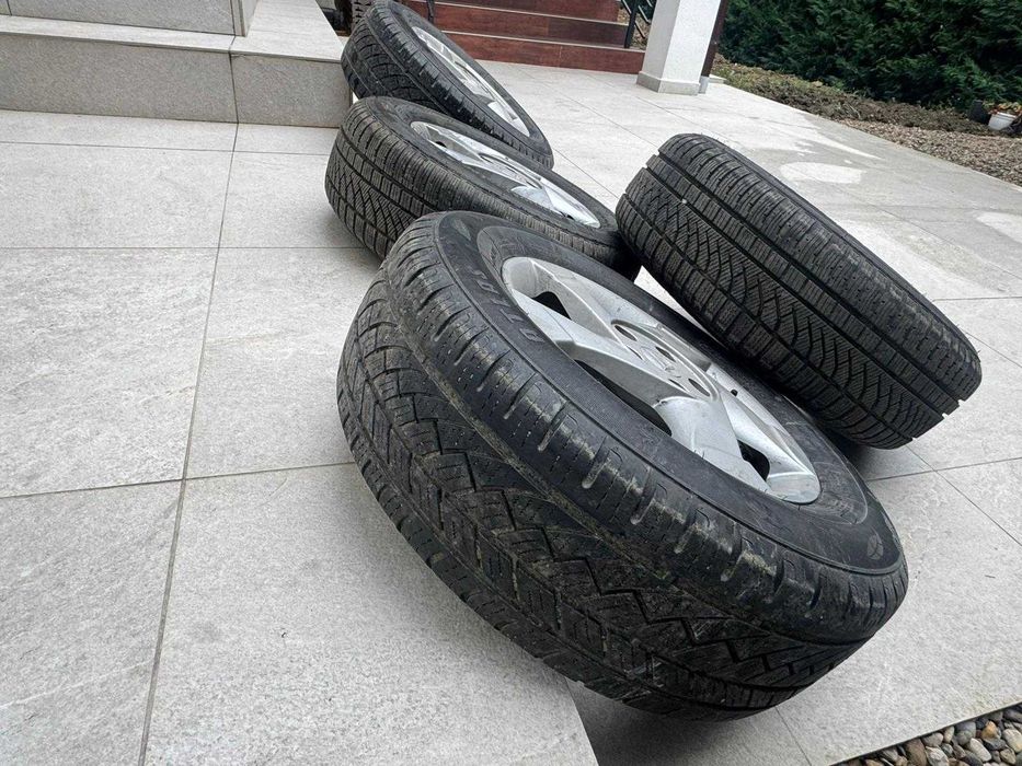 Jante aliaj originale- Dacia Duster- echilibrate, gata de montaj.