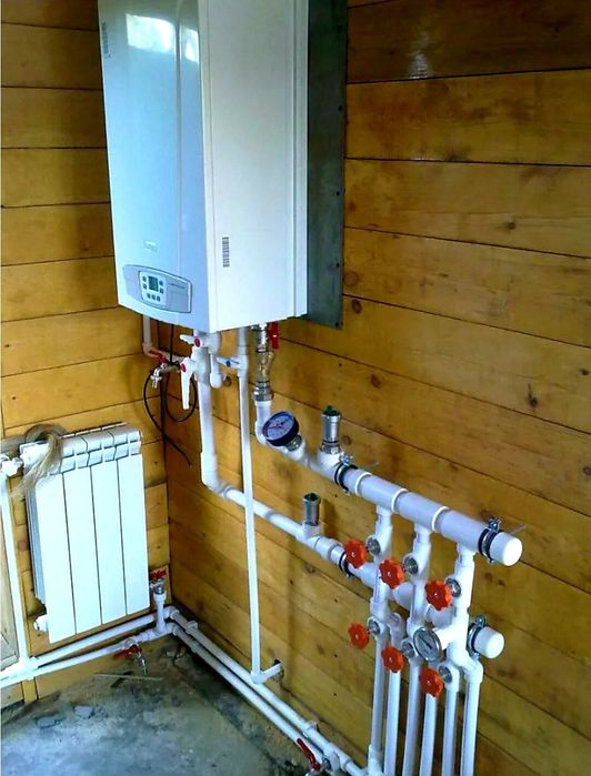 Сантехник ( отопление) Монтаж газового котла ( двухконтурный и однокон