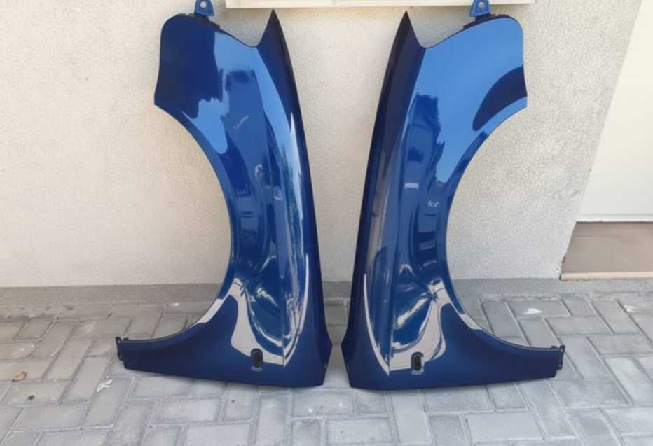 Aripa Fata Dreapta & Stanga Audi A4 B7 An 2004-2007 Vopsita Albastru