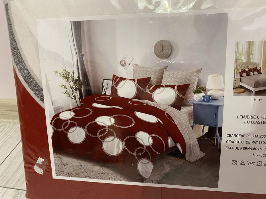 Lenjerie de pat 6 piese