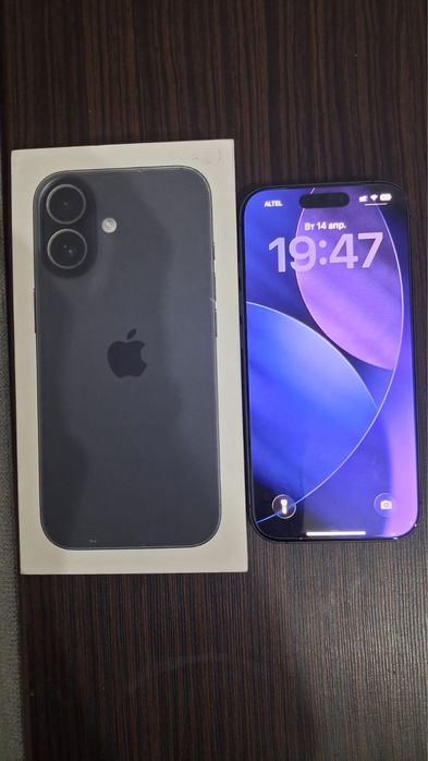 Айфон 17/257гб цвет черный