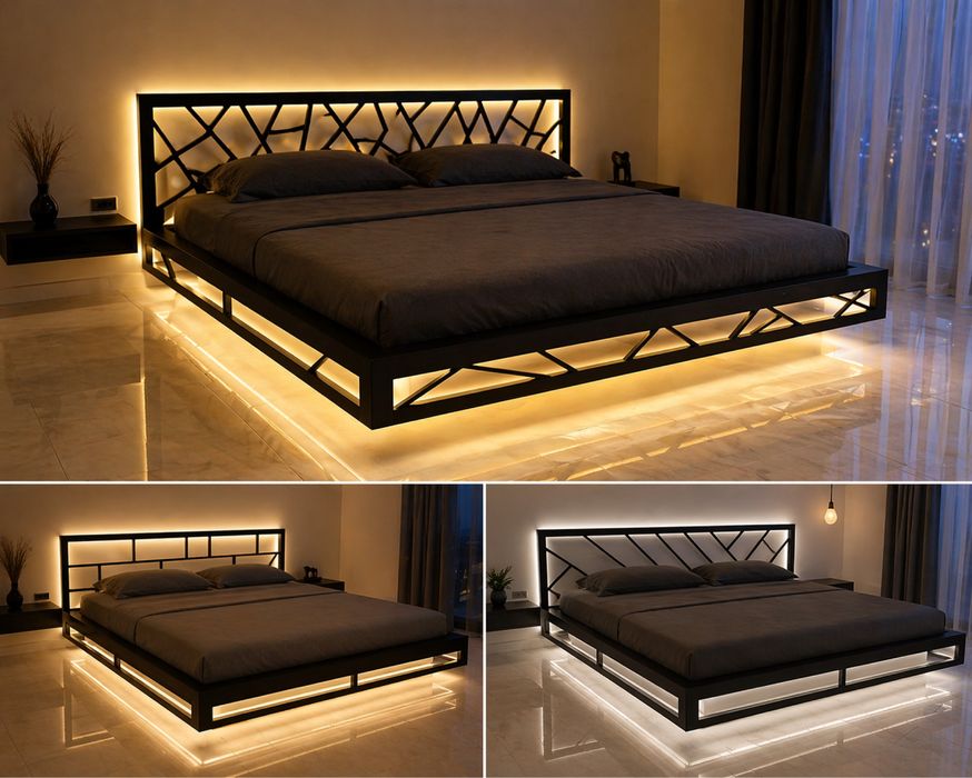 Кравать Дизаин не касаемый пол