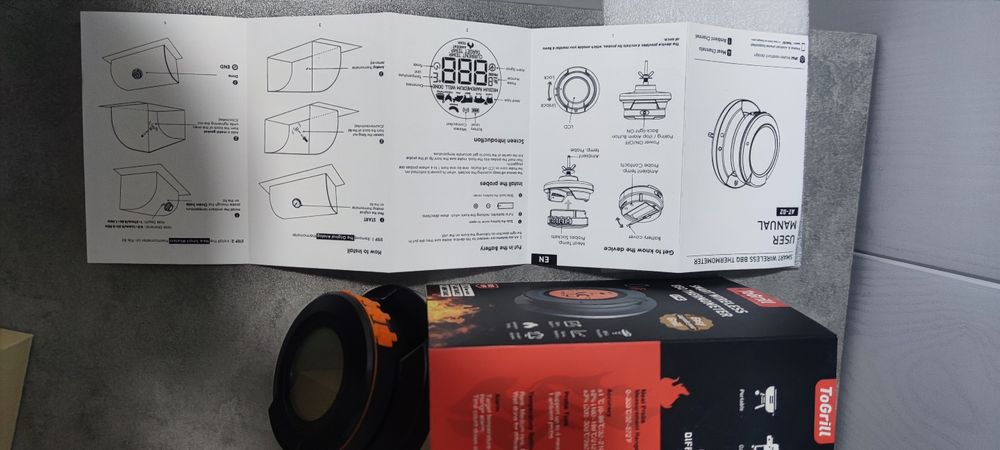 Dachik: Smart Wireless  Termometr (ToGrill AT-02)