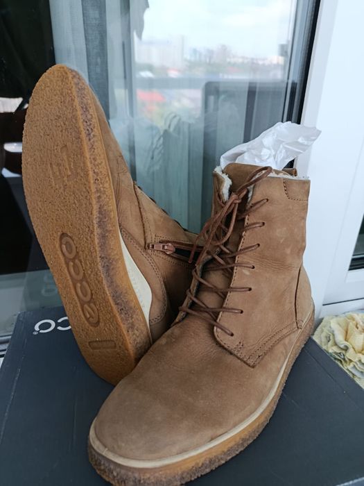 Продам зимние сапоги Ecco