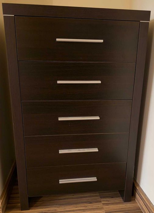 Mobilier dormitor complet wenge – tot ce se vede