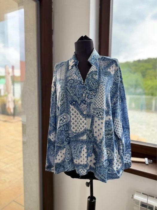 Zara Co ord Set camasa si pantaloni paisley