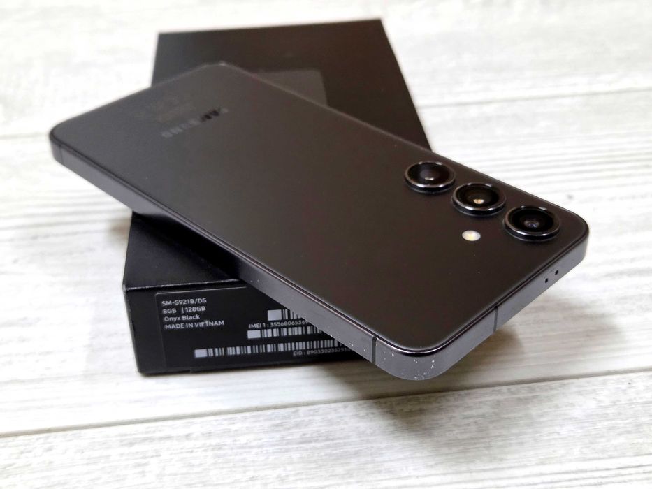 ГАРАНЦИЯ S24 | 128GB | Onyx Black – Като нов Samsung Galaxy с24 телефо