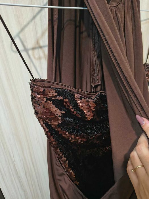 Дамска рокля Zara с пайети