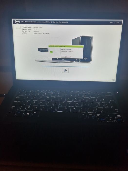 Laptop Dell Latitude 7480 i5 6300U 8GB DDR4 display 14 inch Full HD