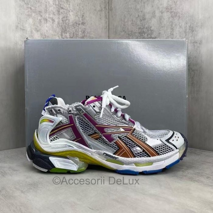Balenciaga Runner Multicolor Full Box   [Verificare Colet] Track 3XL Extreme Lace Orange Beige Distress Grey