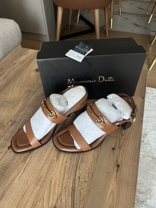 Massimo Dutti сандали на ток