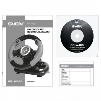 sven GC-W400 руль с педалями