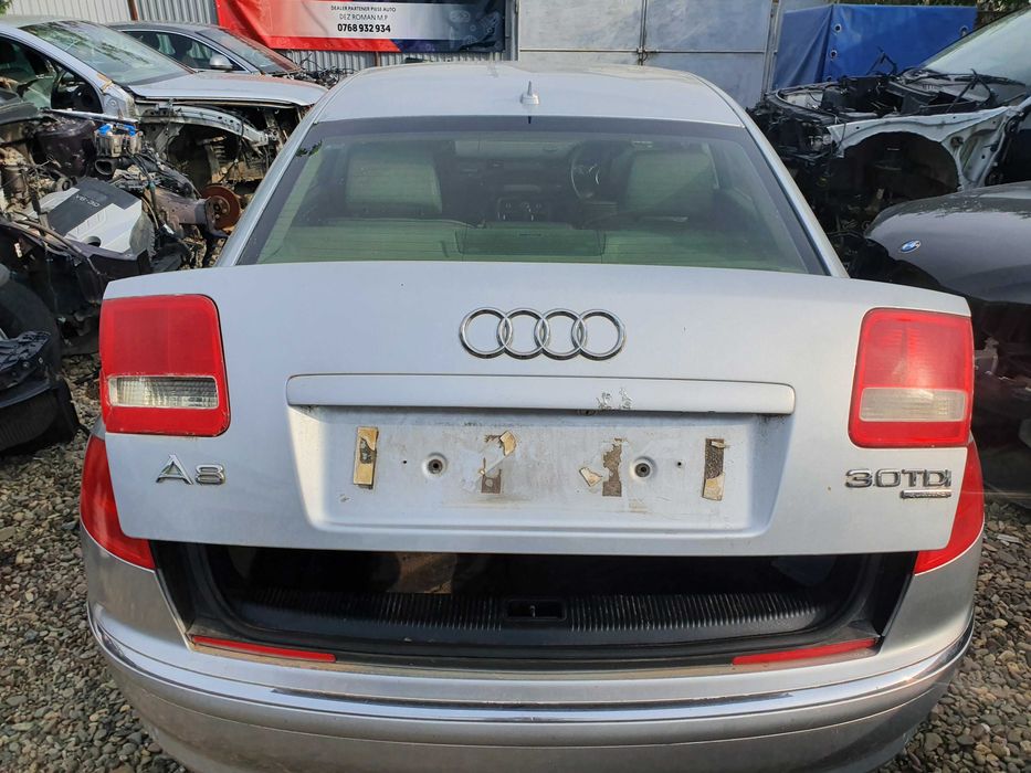 Motor complet fara anexe Audi A8 D3 cod motor ASB 3.0 tdi v6 233 cp A6 haion portbagaj aripa stanga dreapta perna aer dreapta spate far stanga dreapta