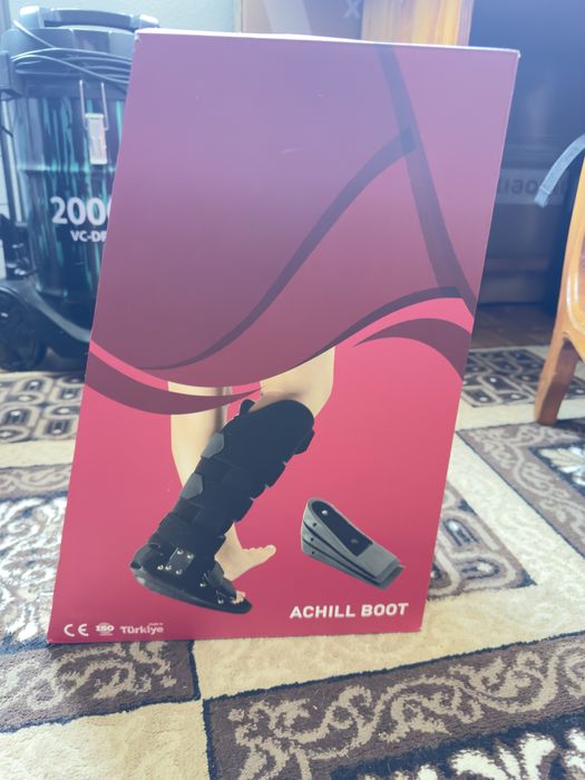 Продам голеностопный ортез, костыли и локтевая трость