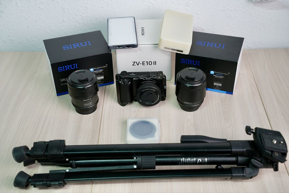 Обмен Sony zv-e10 mark 2 + про объектив