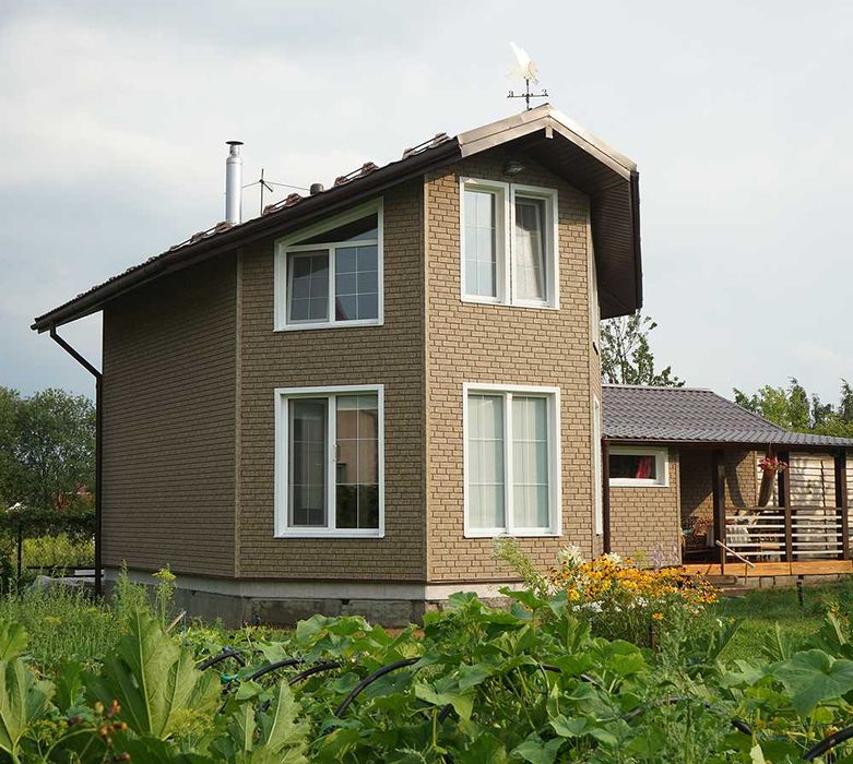 Фасадные панели под кирпич, камень