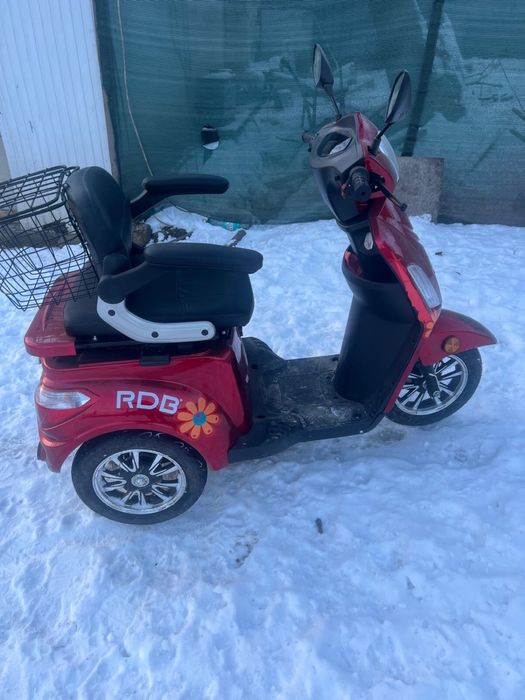 Tricicleta electrica. Fara permis de conducere!