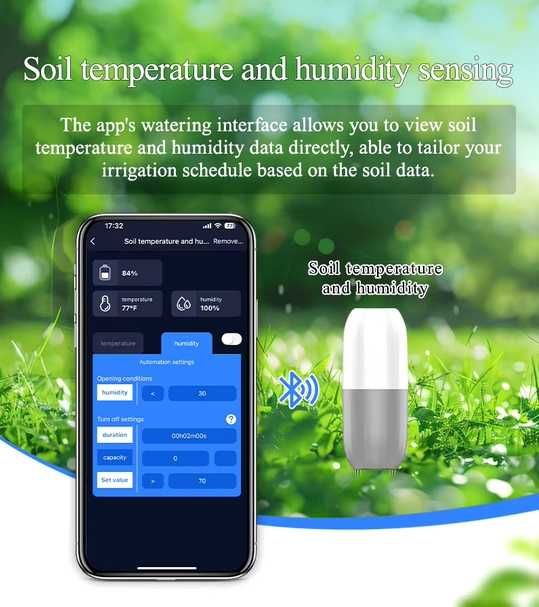 Смарт WiFI система за напояване на оранжерии, градини, тревни площи