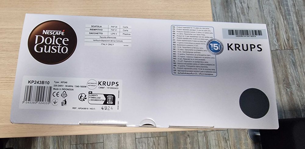 Кафемашина Krups Nescafe Dolce Gusto Genio S