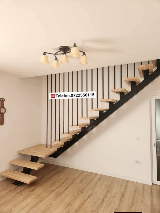 Realizăm la comandă: Scări interioare