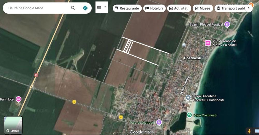 Teren investitie la Costinesti