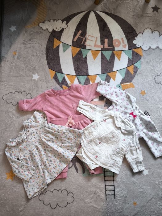 Loturi 30 lei haine bebeluș 2-4luni 50-62cm