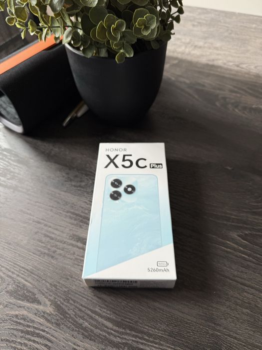 НОВ Honor X5c Plus 128GB / 4GB RAM – Закупен от A1, Гаранция