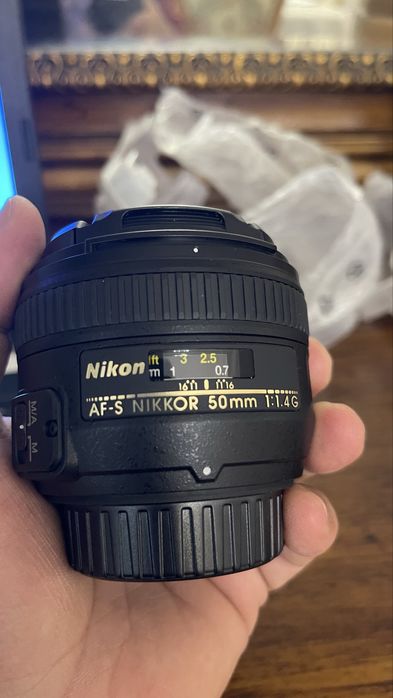 Продам обектив никон 50мм 1.4G