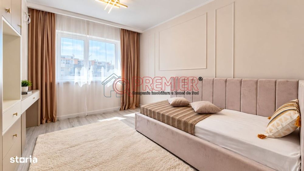 Apartament 3 camere 62 mp incalzire pardoseala | mobilat si utilat |