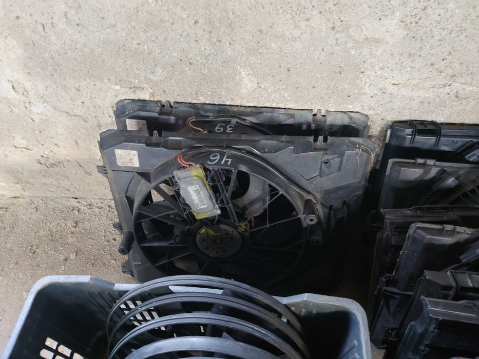 БМВ Ел. Перка виско управление електрическа охлаждаща Дифузьор BMW *