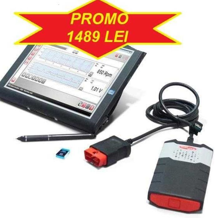 Tester auto 12/24V Model 2026 + Tableta Militara GETAC 10.1" Lb Romana