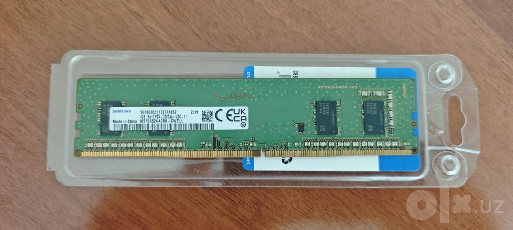 Yengi Ozu Crucial Ddr4 8gb 3200 va Samsung Ddr4 4gb 3200 Holati Yengi